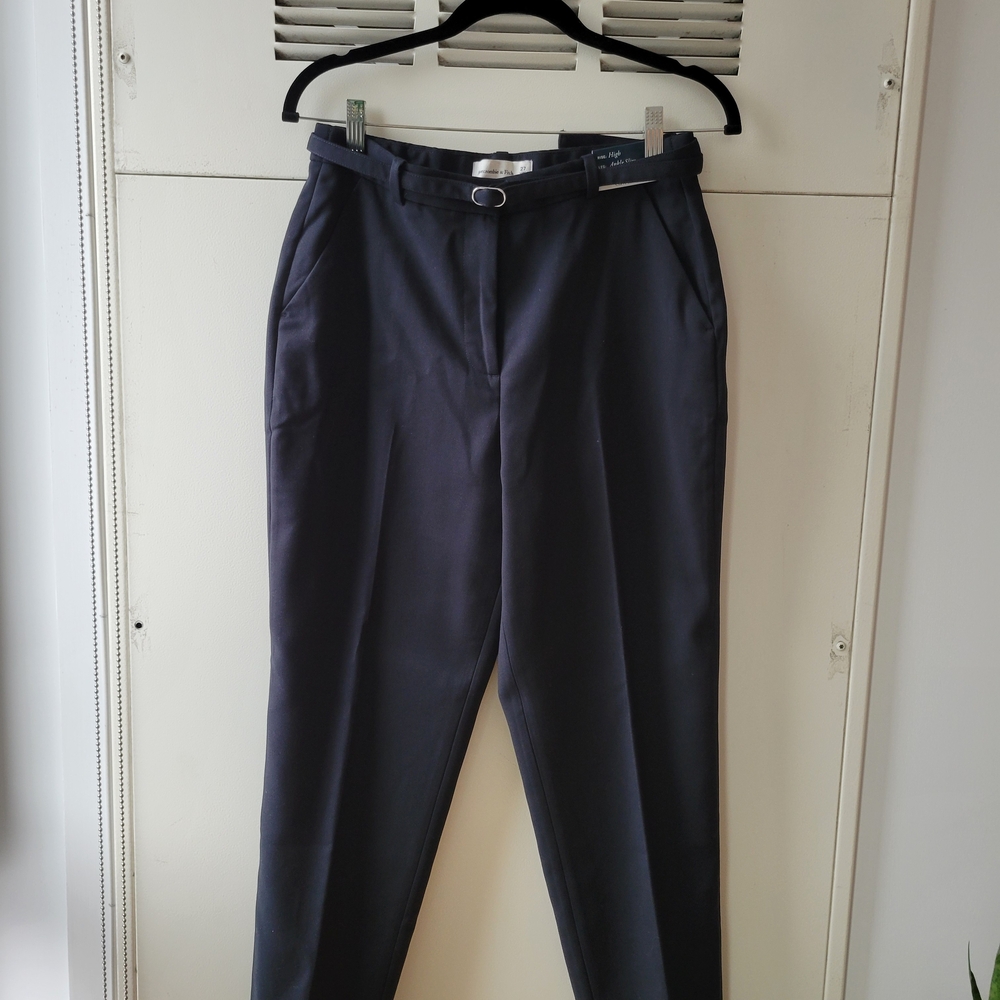 Abercrombie & Fitch Black Dress Trousers
